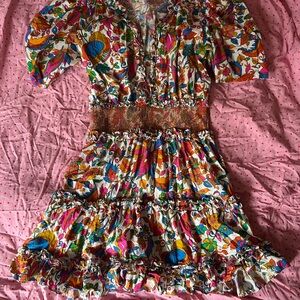 House of Harlow 1960 Multicolor Floral Top